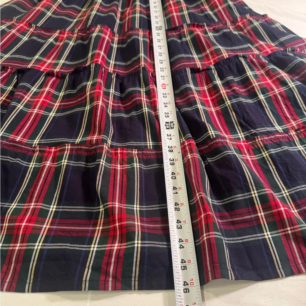 Hill House Home Ellie Nap Midi Dress Tartan Plaid Med RARE HARD TO FIND Holiday - Picture 9 of 14